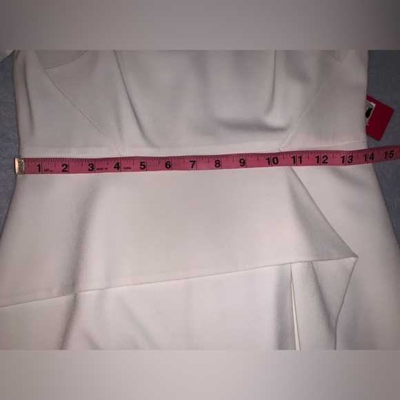 Vince Camuto White Dress, NWT Size 6P - Picture 12 of 14